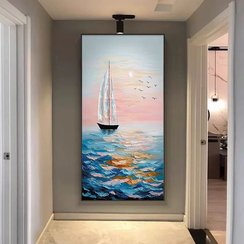 Setting Forth — Hand Painted Original