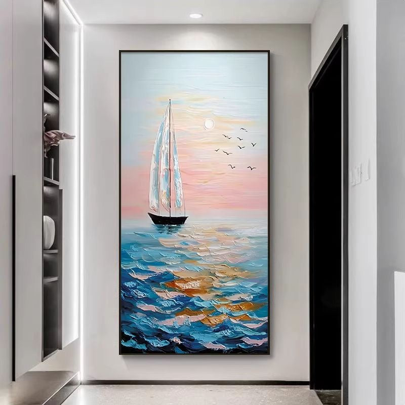 Setting Forth — Hand Painted Original