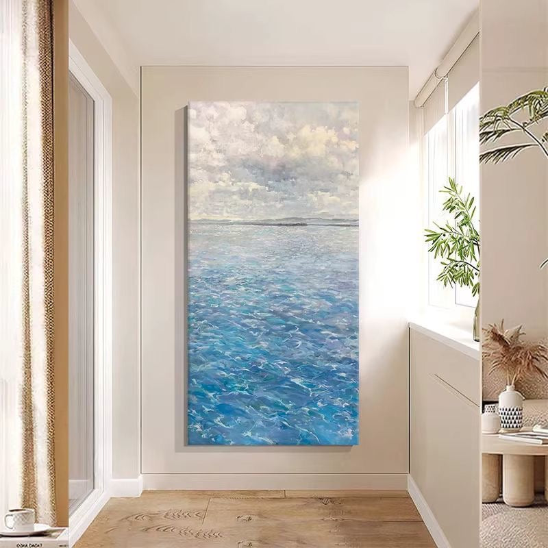 The Breathing Sea — Hand Painted Original