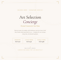 Art Selection Concierge — Personal Curation Service
