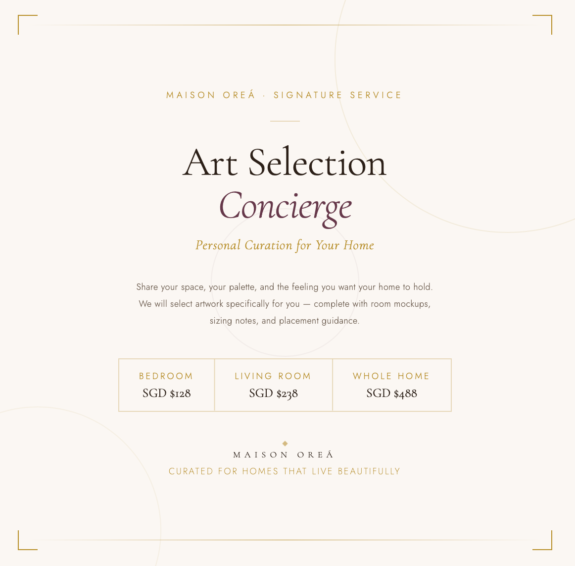Art Selection Concierge — Personal Curation Service