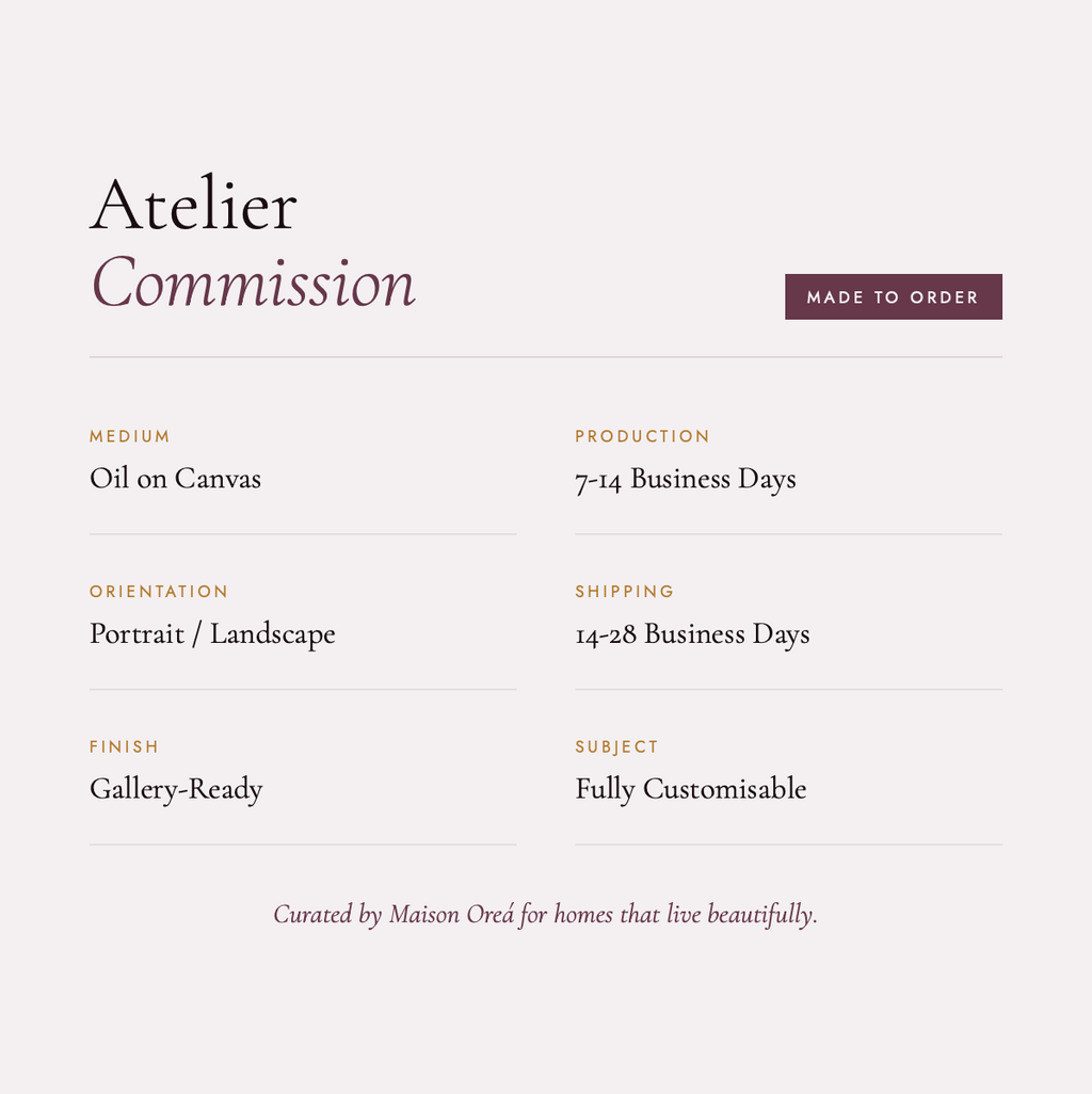 Atelier Commission — Bespoke Hand-Painted Originals